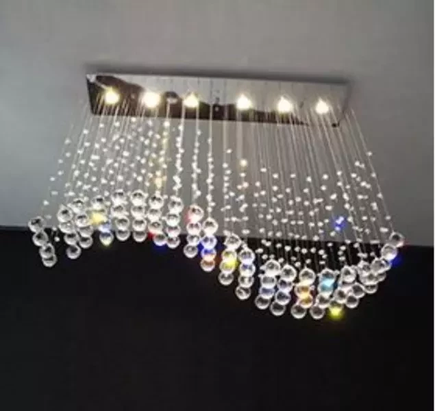 Crystal Raindrop Chandelier 8002-5